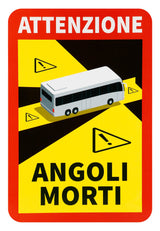 Lampa Contrassegno adesivo angoli morti, 1 pz - Autobus - ITA RA90602I