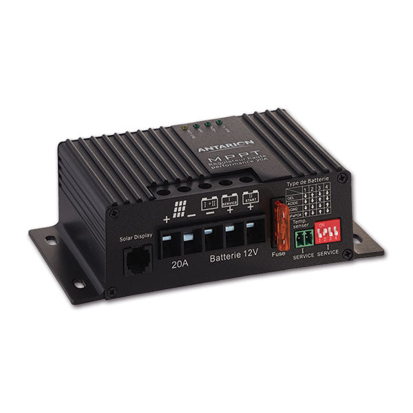 Regolatore di Carica MPPT 320W Antarion | Per Batterie Litio, AGM, Gel RCP372