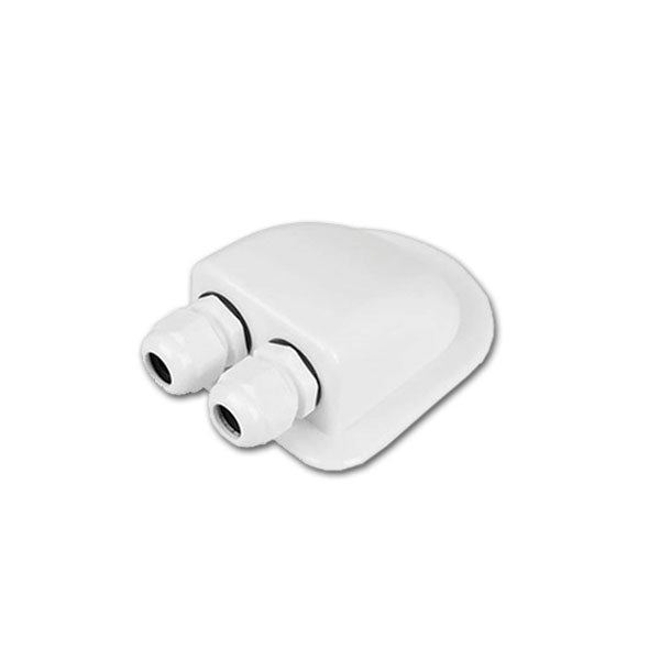 GES Passatetto a Cupolino Ø 12 mm Bianco