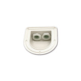 GES Passatetto a Cupolino Ø 12 mm Bianco