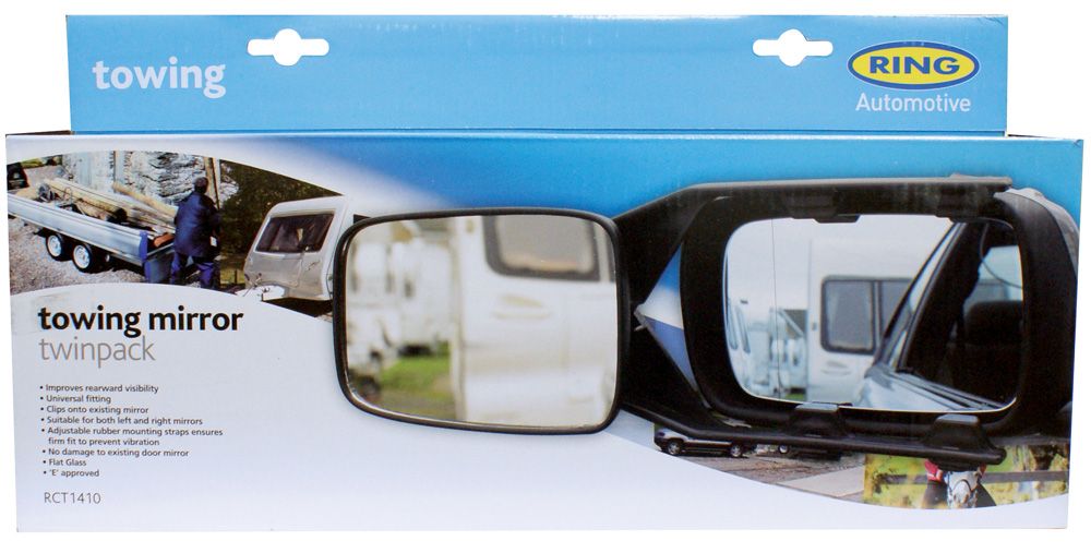 Ring Pair of approved additional mirrors for campers and caravans