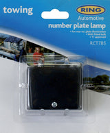 Luz de matrícula de anillo 12 V 40 x 52 mm