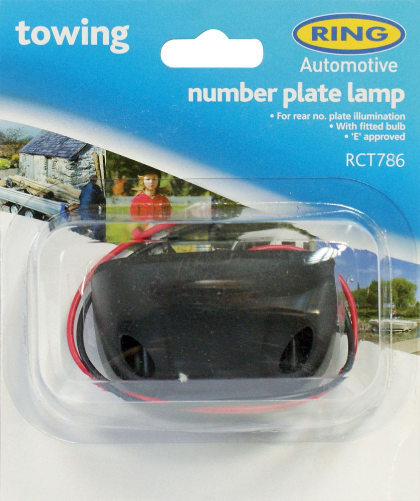 Ring Luce targa 10-30V a led