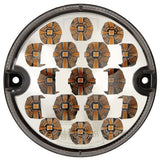 Ring LED light 12-24V 95 mm transparent arrows