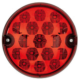 Anillo de luz LED 12-24V 95 mm luz antiniebla trasera roja