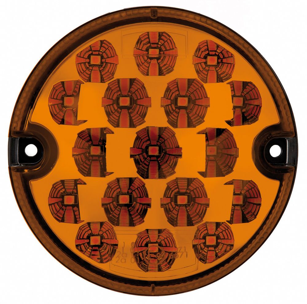 Ring Fanale a led 12-24V 95 mm frecce ambra