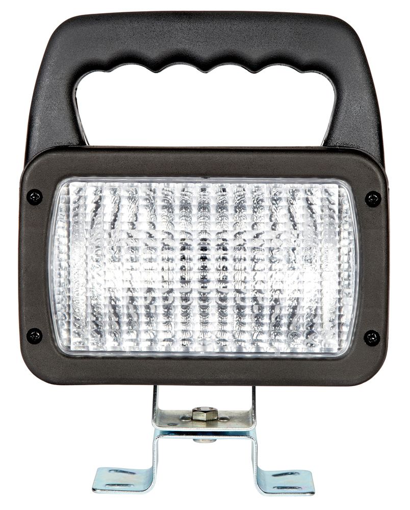 Luz de trabajo LED rectangular de anillo ajustable de 12 a 24 V