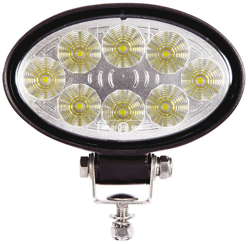 Ringförmige ovale LED-Arbeitsleuchte, 12–24 V