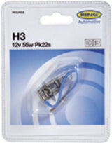 Ringbirne 12V 55W H3