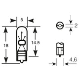 Ring Lampadine 12V 1.2W