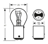 Ring Lampadine 12V 21/5W P21/5W