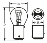 Ring Lampadine 12V 21/5W P21/4W
