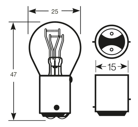 Ring Lampadine 12V 21/5W P21/4W