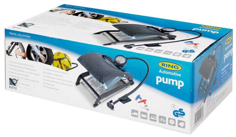 Ring Twin Cylinder Foot Pump