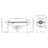 Autoterm Air 2D Riscaldatore ad aria Camper e Van con pannello PU-5