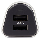 Ring-Autoladegerät mit 2 USB-Anschlüssen (2,5 A)