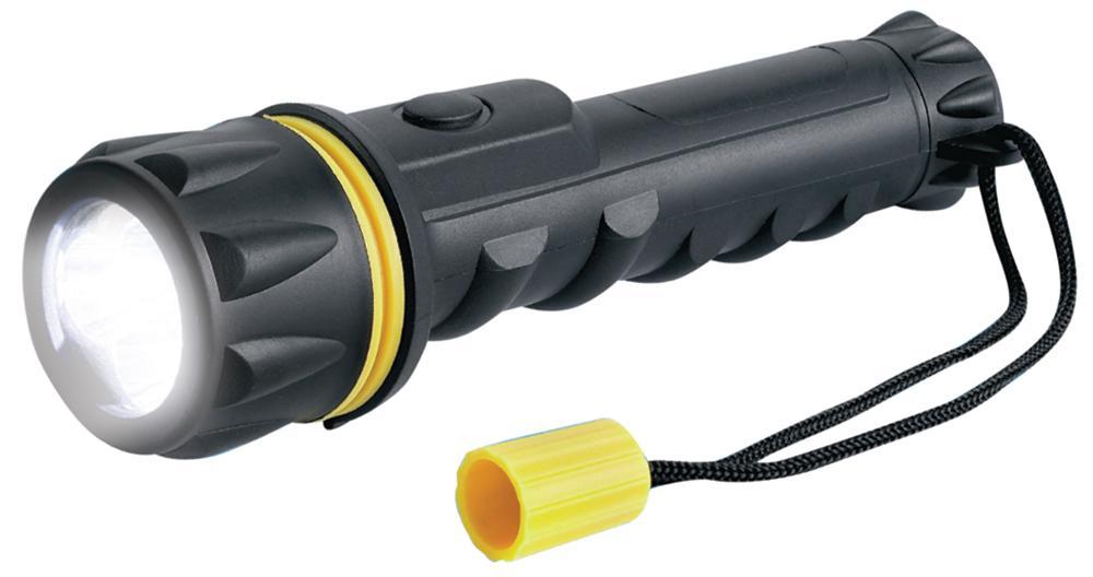 Ring Mini torcia in gomma a 3 led