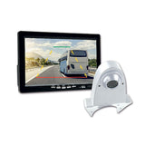 White rear view camera kit for vans with RTC066 monitor