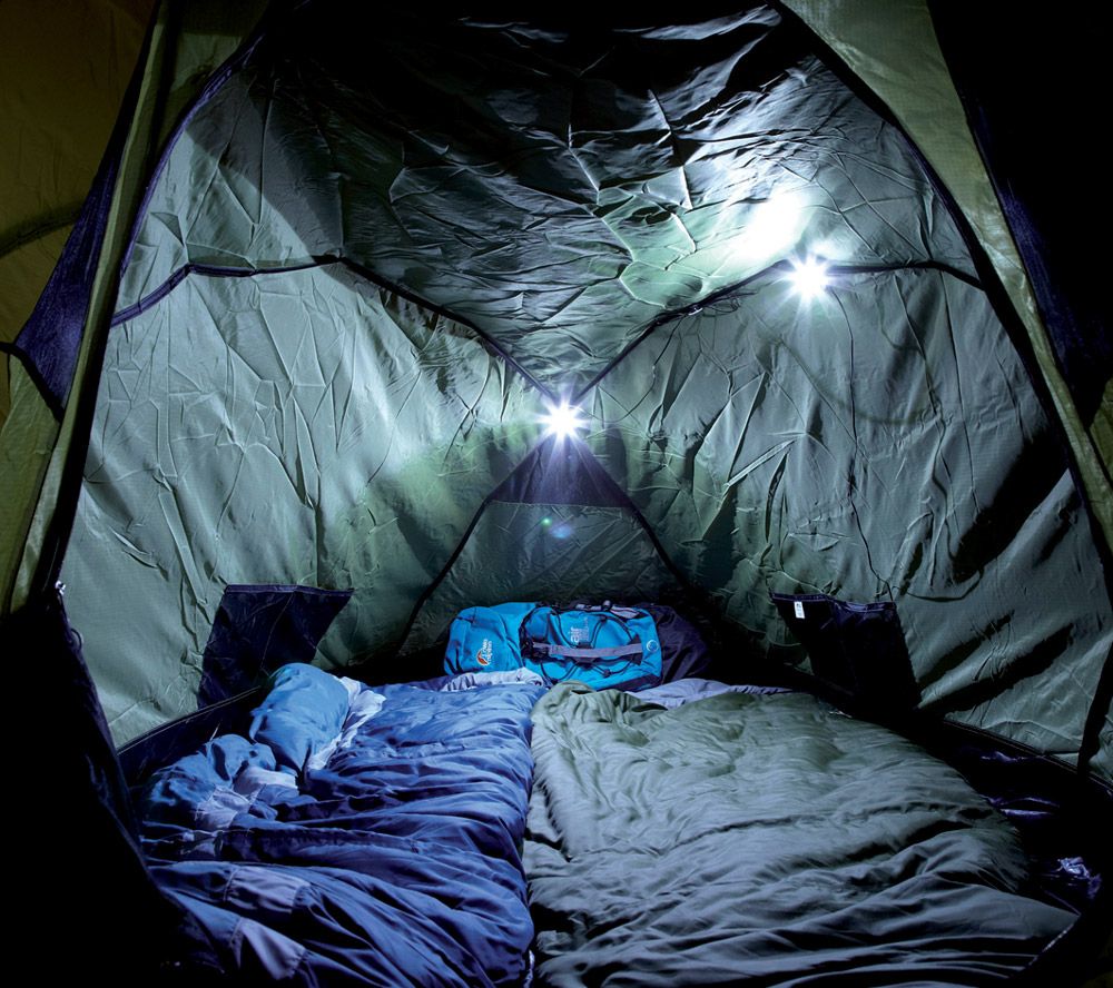 Ring Ring 2 LED-Leuchten für Campingzelt