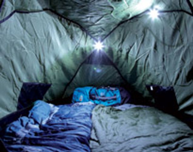 Ring Ring 2 LED-Leuchten für Campingzelt