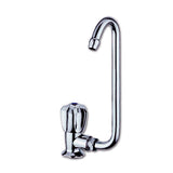 Rubinetto CRISTAL singolo sinistro con cannaabbattibile RUB2120A