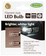 Ringförmige LED-Filamentlampen T4W 12V