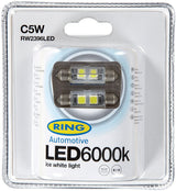LED-Ringlampen 12V C5W 6000K 39 mm