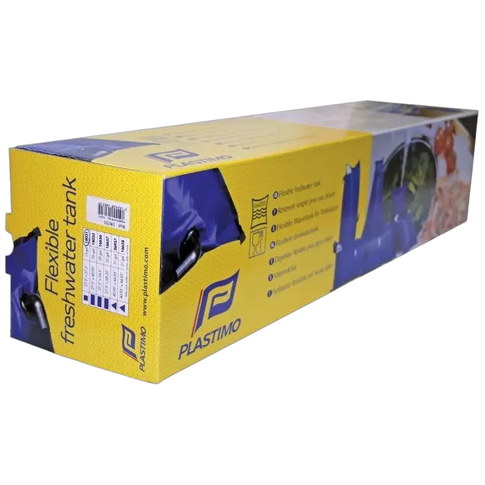 Plastimo 100-Liter-Flexibler Wassertank – Rechteckig, nautisch