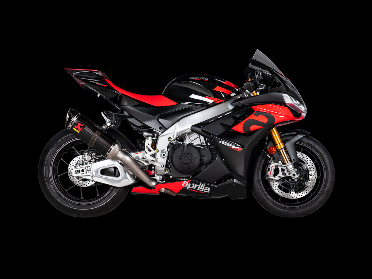 Akrapovic S-A10SO13-RC Terminale scarico silenziatoreSlip-on non omologato APRILIA RSV 4 21-24