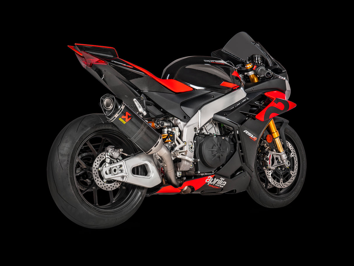 Akrapovic S-A10SO13-RC Terminale scarico silenziatoreSlip-on non omologato APRILIA TUONO V4 21-24