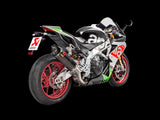 Akrapovic S-A10SO9-RC Terminale scarico silenziatoreSlip-on non omologato APRILIA TUONO V4 17-20