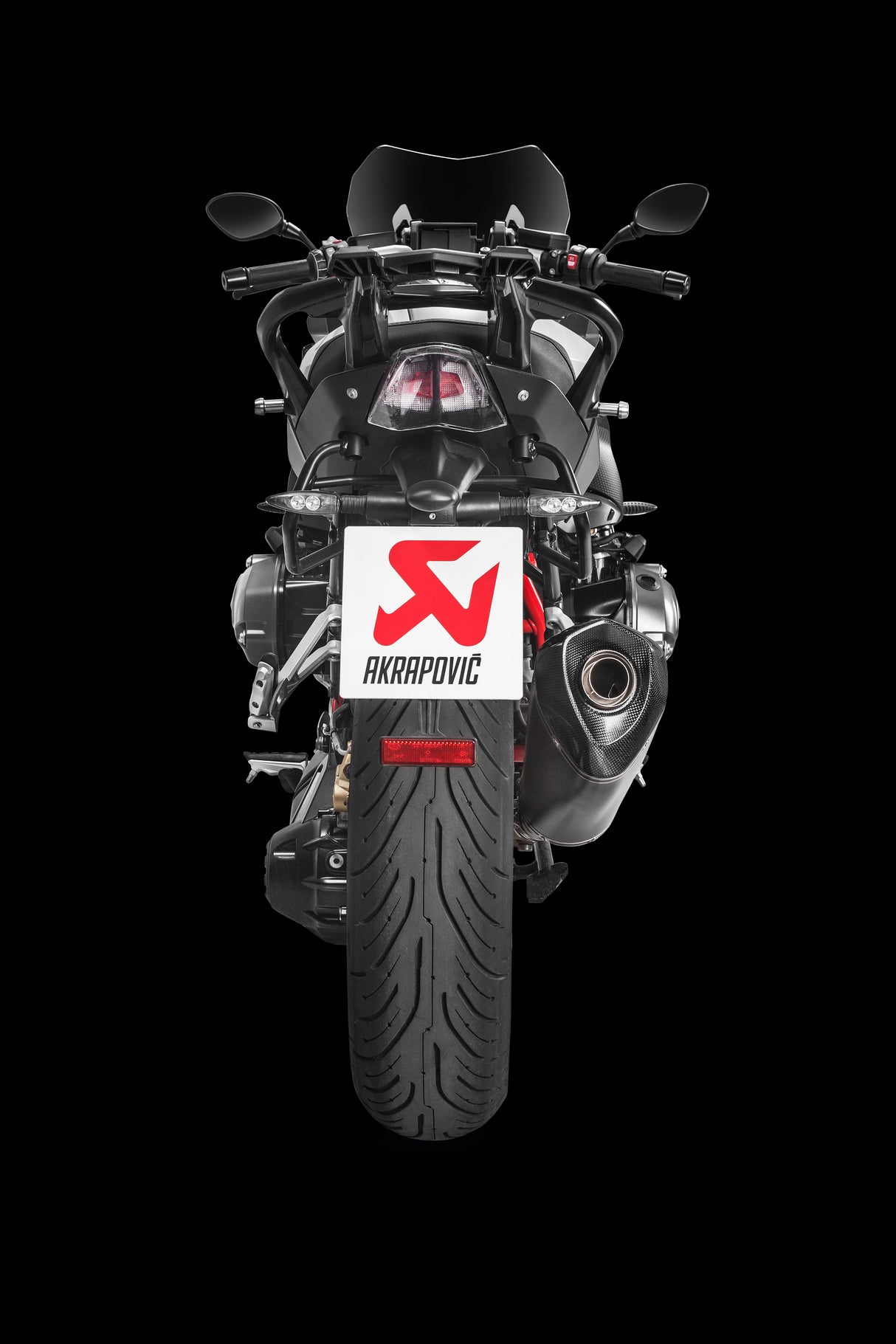 Akrapovic S-B12SO19-HLGBL Terminale scarico Silenziatore omologato BMW R1200R 17-18