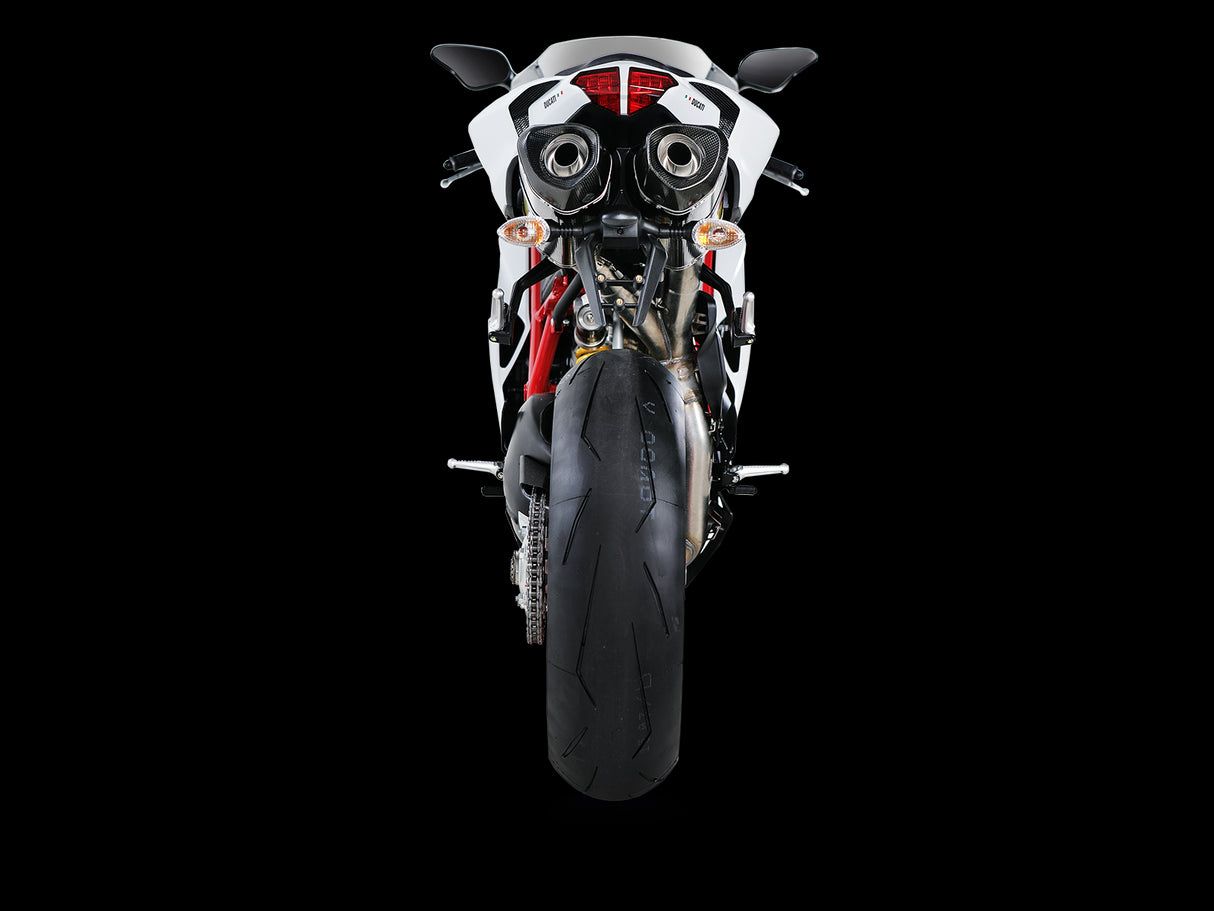 Akrapovic S-D10SO3-ZC Coppia silenziatori non omologati fodero in carbonio DUCATI 848 / 848 EVO 848 08-10 848 EVO 11-14