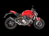 Akrapovic S-D12SO8-RTBL Terminale scarico Silenziatore non omologato nero DUCATI Monster 1200 R 17-20