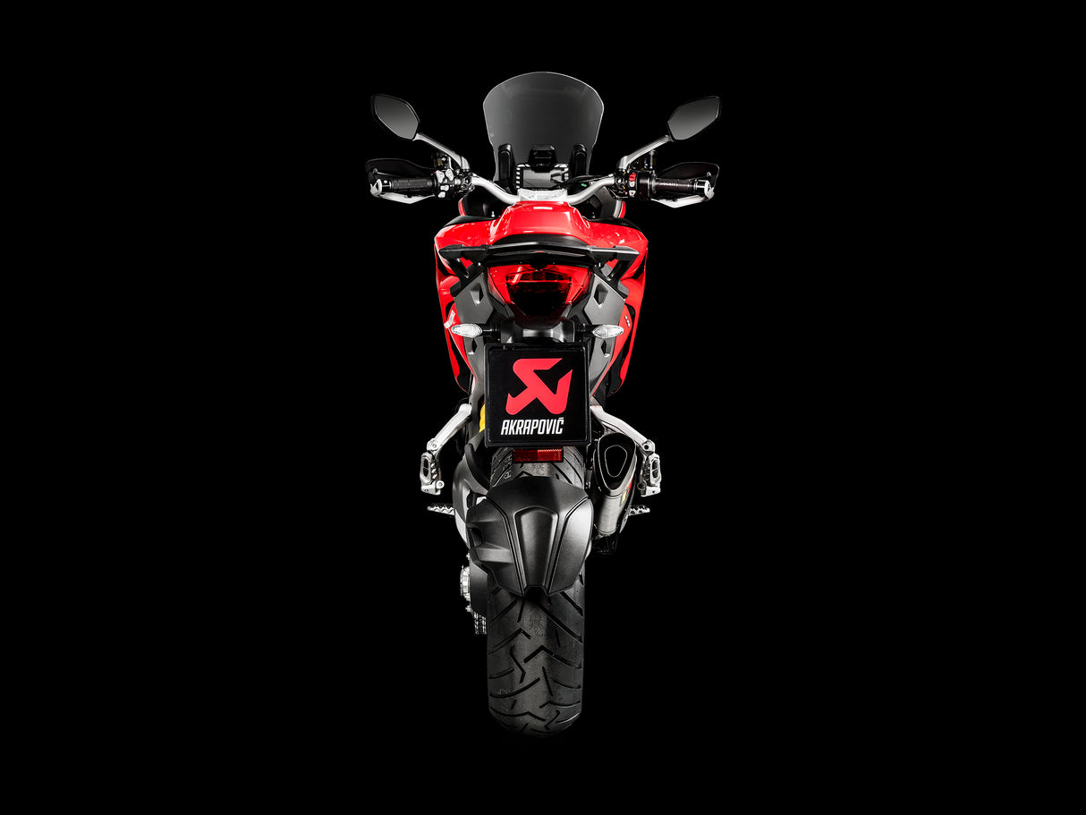 Akrapovic S-D12SO9-HAPT Terminale scarico Silenziatore omologato DUCATI MULTISTRADA 1200 / 1200 S 15-17