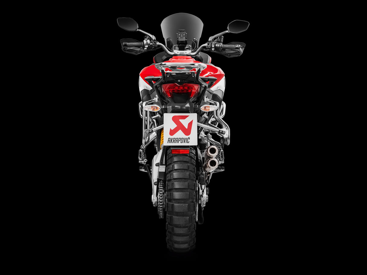 Akrapovic S-D9SO10-HIFFT Terminale scarico Silenziatore omologato DUCATI MULTISTRADA 1200 ENDURO 17-18