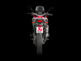 Akrapovic S-H10SO16-WT Terminale scarico Silenziatore non omologato fodero in titanio HONDA CRF1000L Africa Twin 16-19