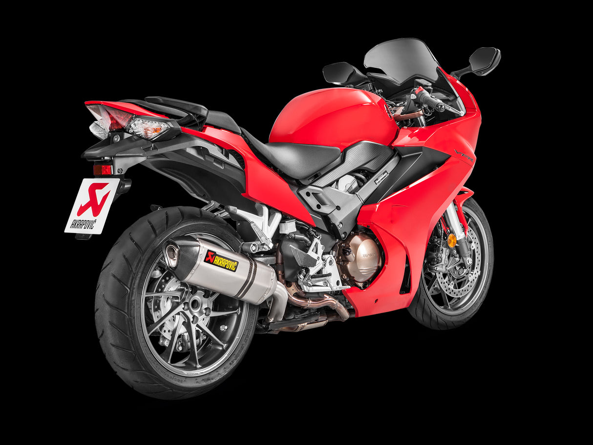 Akrapovic S-H8SO4-HRT Terminale scarico Silenziatore omologato HONDA VFR 800 F 17-20