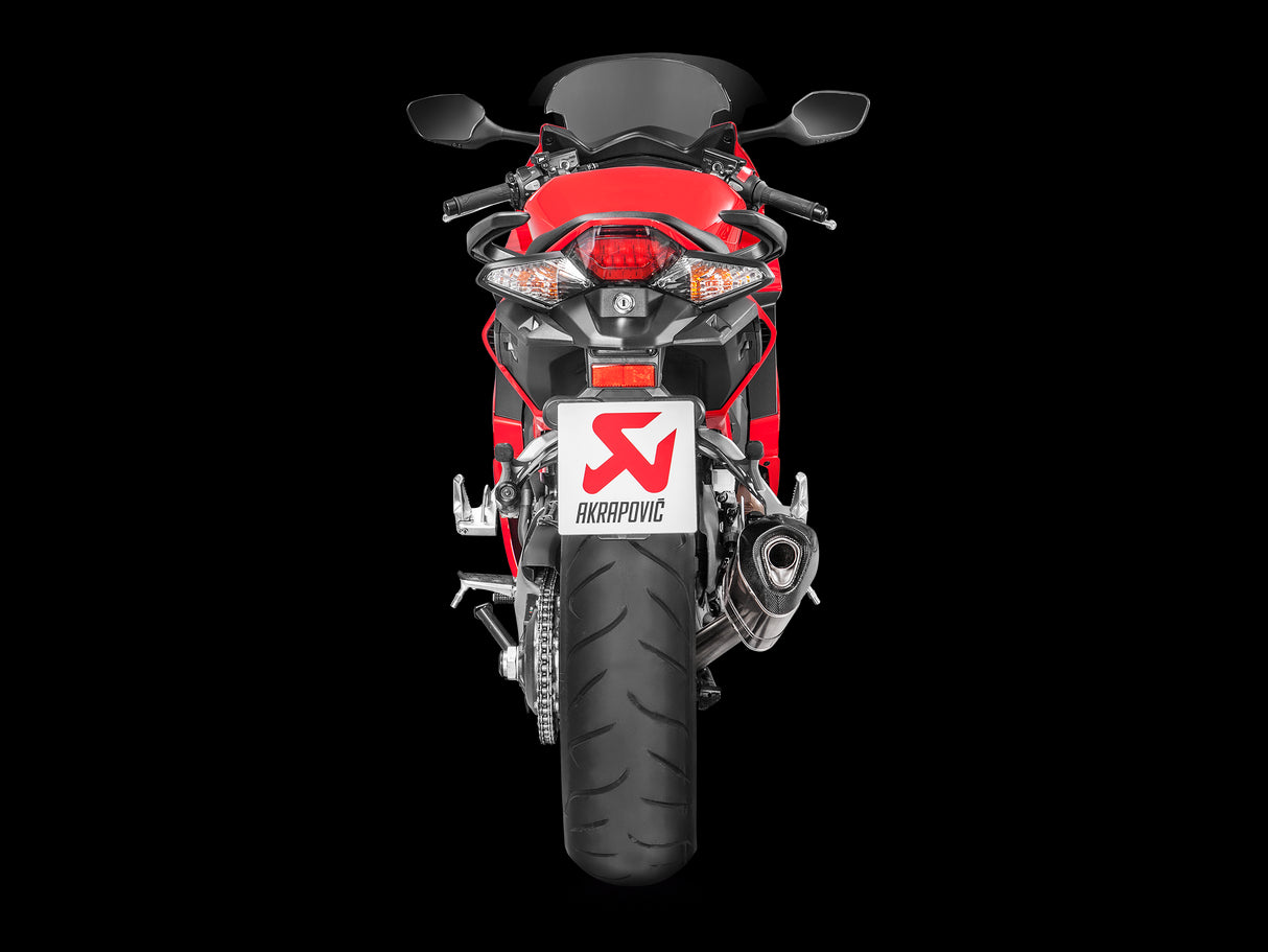 Akrapovic S-H8SO4-HRT Terminale scarico Silenziatore omologato HONDA VFR 800 F 17-20