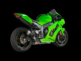 Akrapovic S-K10SO28-ASZTBL Terminale scarico silenziatoreSlip-on non omologato KAWASAKI ZX-10 R 21-24