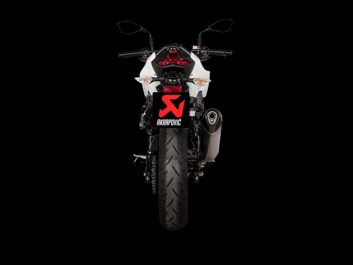 Akrapovic S-K4SO7-HRT Terminale scarico Silenziatore omologato KAWASAKI Z 400 19-24