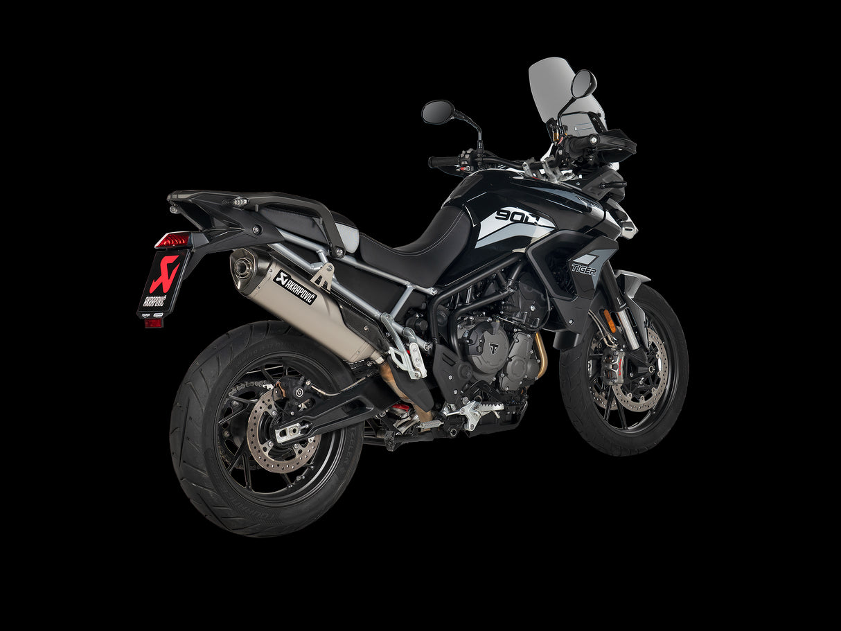 Akrapovic S-T9SO3-HRT Terminale scarico silenziatoreSlip-on omologato TRIUMPH Tiger 900 20-22