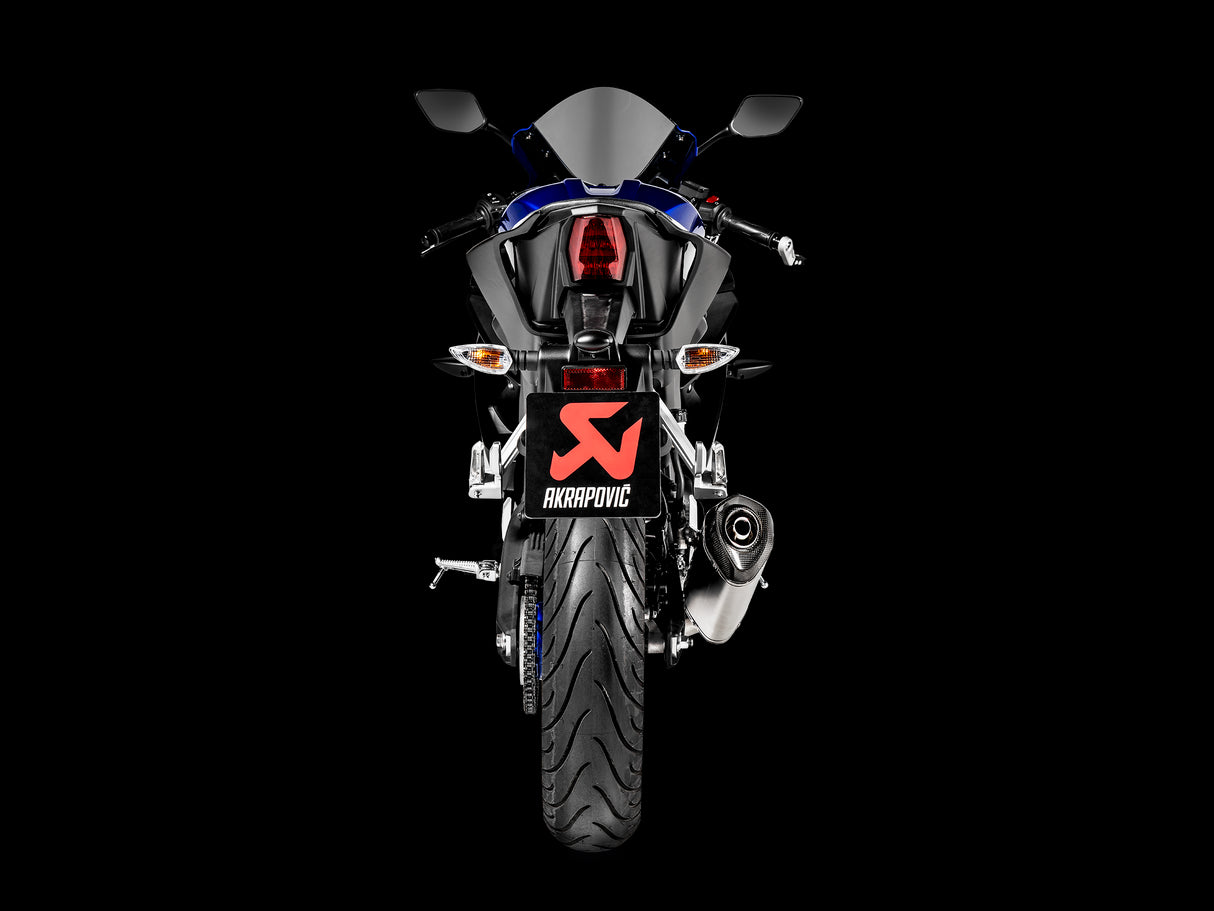 Akrapovic S-Y125R6-HZT Scarico Completo in inox omologato YAMAHA MT 125 20