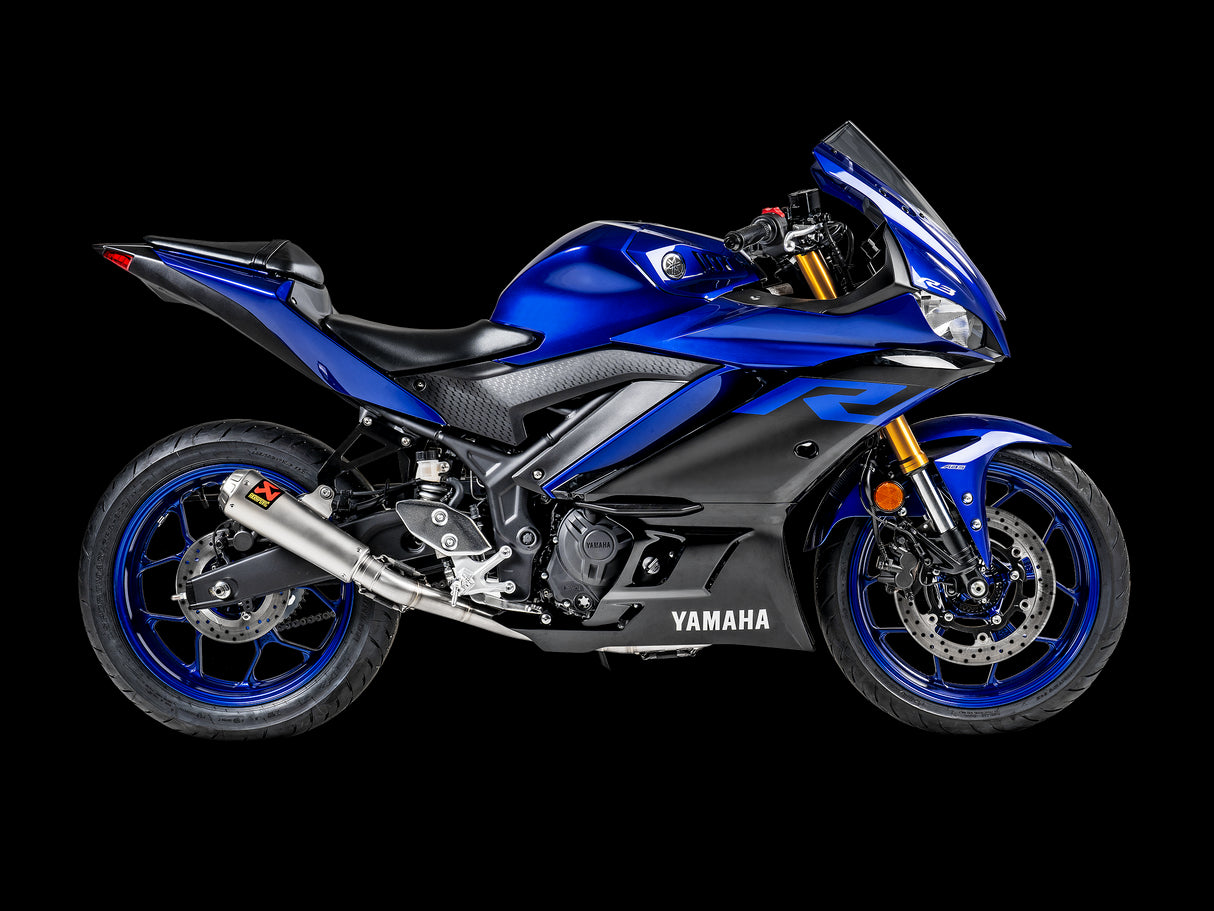 Akrapovic S-Y2R1-CUBSS Scarico Completo in inox fodero carbonio non omologato YAMAHA YZF-R 25 / YZF-R3 YZF-R25 14-20 YZF-R3 15-21