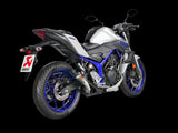 Akrapovic S-Y2SO11-AHCSS Terminale scarico Silenziatore non omologato in inox forma tromboncino YAMAHA MT03 16-18