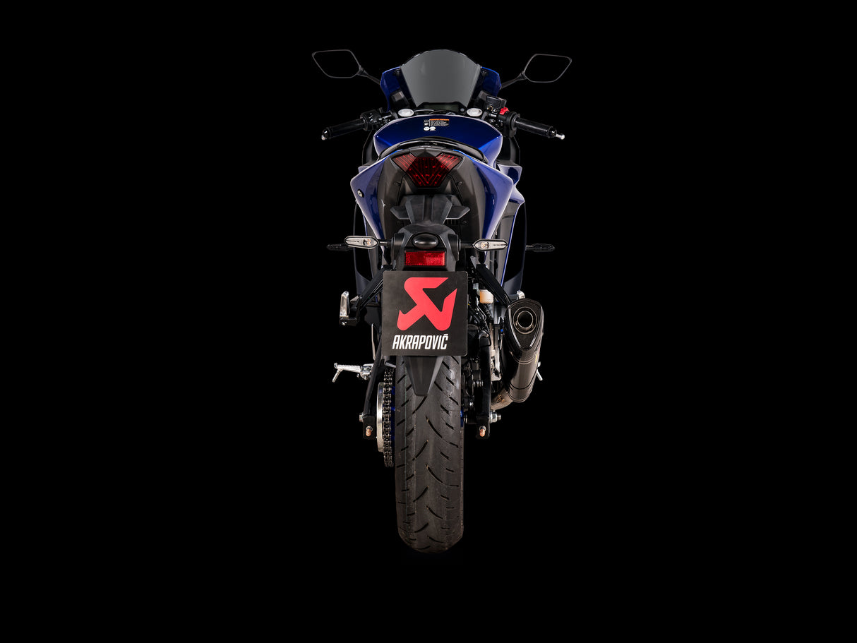 Akrapovic S-Y3SO5-HAPC Terminale scarico silenziatoreSlip-on omologato YAMAHA YZF-R 25 / YZF-R3 YZF R-3 / 22-24