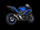 Akrapovic S-Y3SO6-IVOSS Terminale scarico silenziatoreSlip-on non omologato YAMAHA YZF-R 25 / YZF-R3 YZF R-3 / 22-24