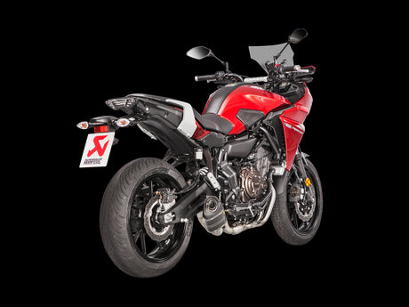 Akrapovic S-Y7R2-AFC Scarico Completo in inox non omologato fodero carbonio fondello carbonio YAMAHA TRACER 700 16-19