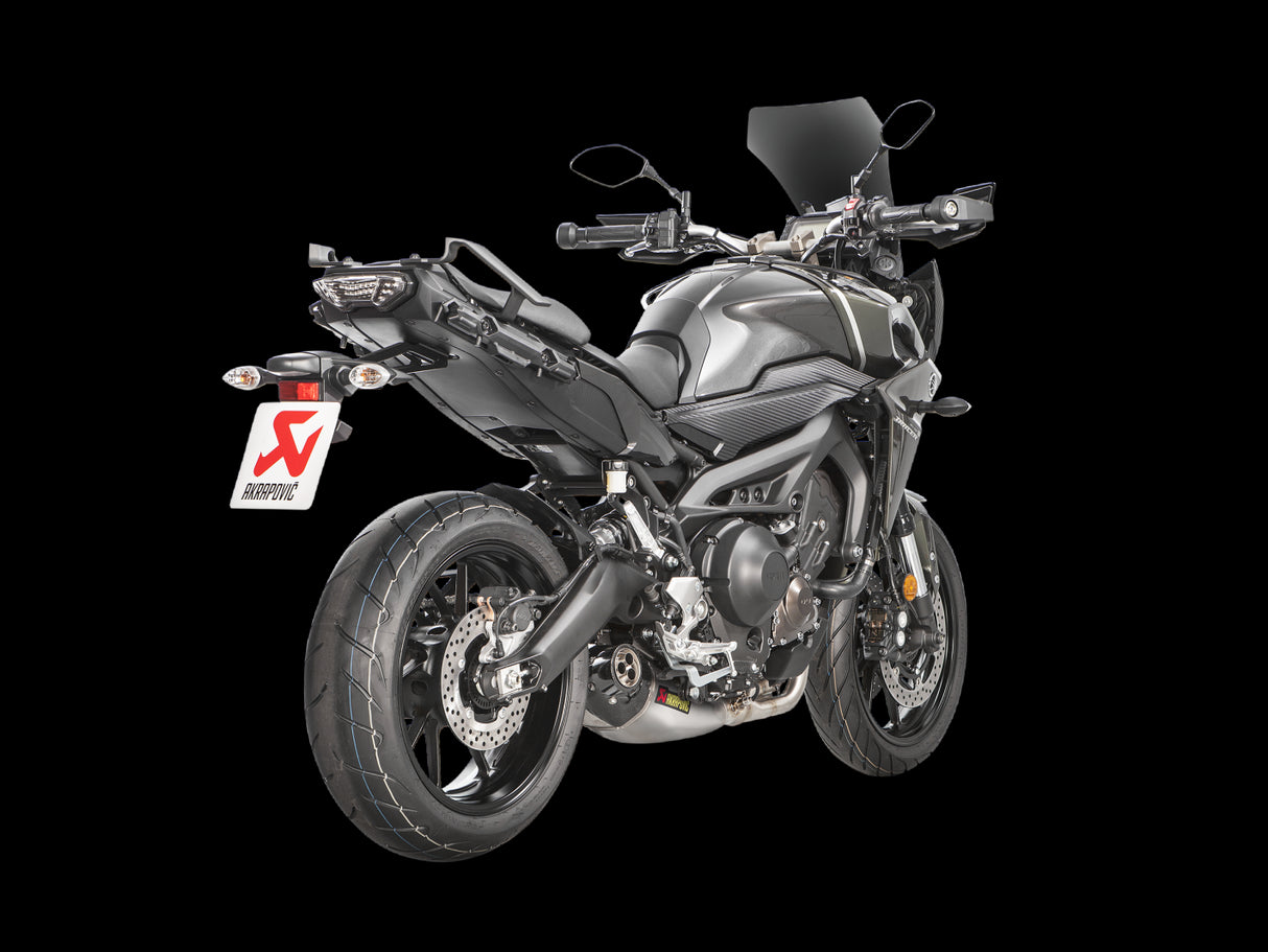 Akrapovic S-Y9R8-HEGEHT Scarico Completo in inox omologato collettori inox silenziatore titanio YAMAHA FZ9 / MT 09 14-20