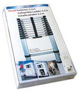 Scala Telescopica in Alluminio 3,20 m  10 Gradini SCA320